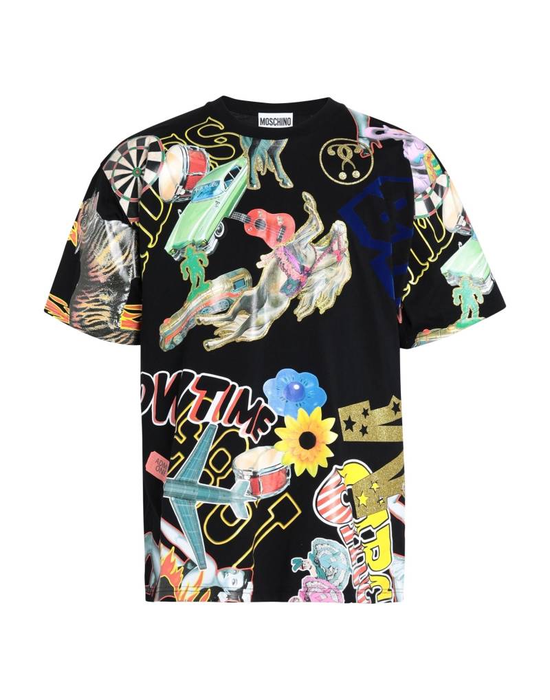 MOSCHINO T-shirts Herren Schwarz von MOSCHINO