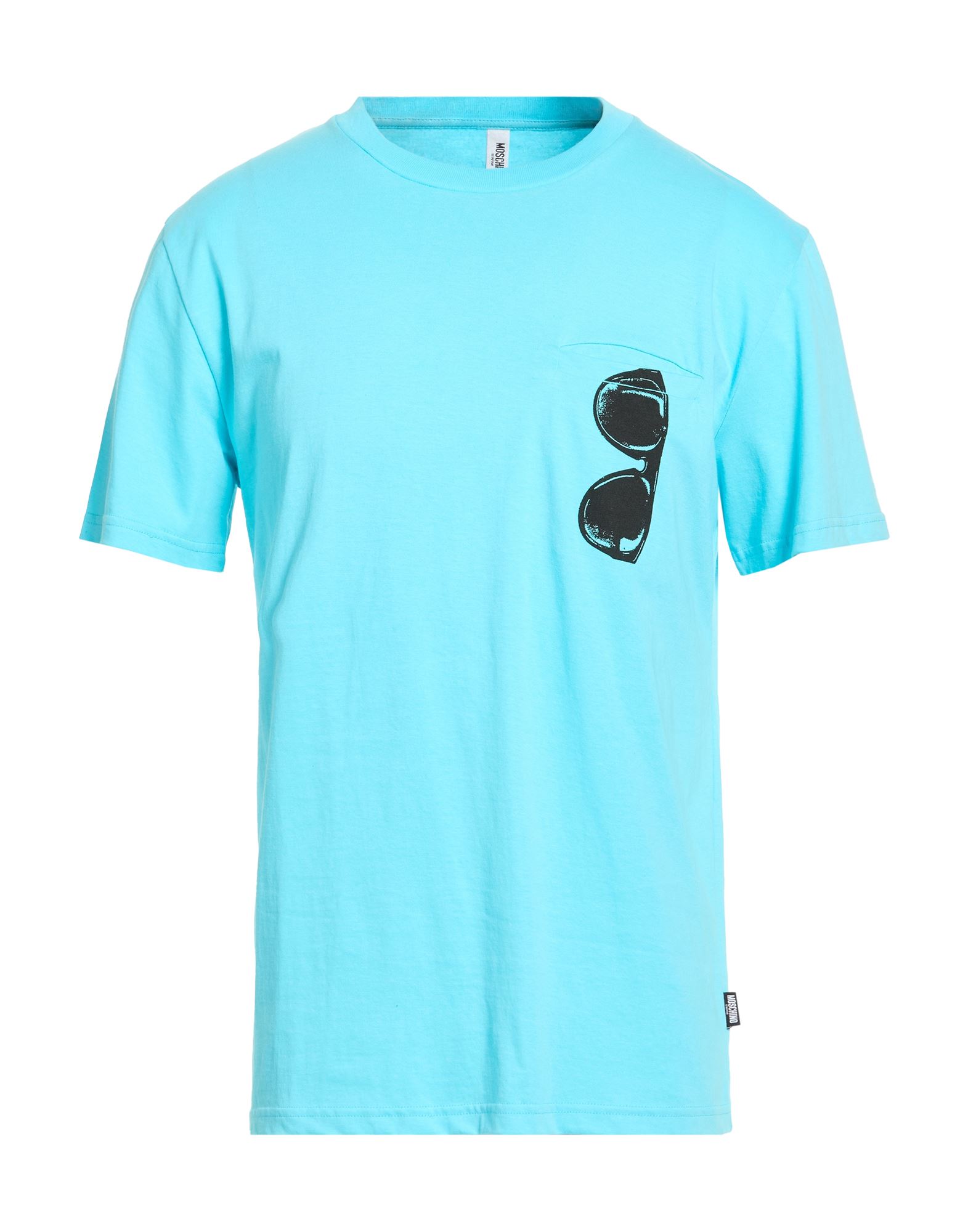 MOSCHINO T-shirts Herren Tūrkis von MOSCHINO
