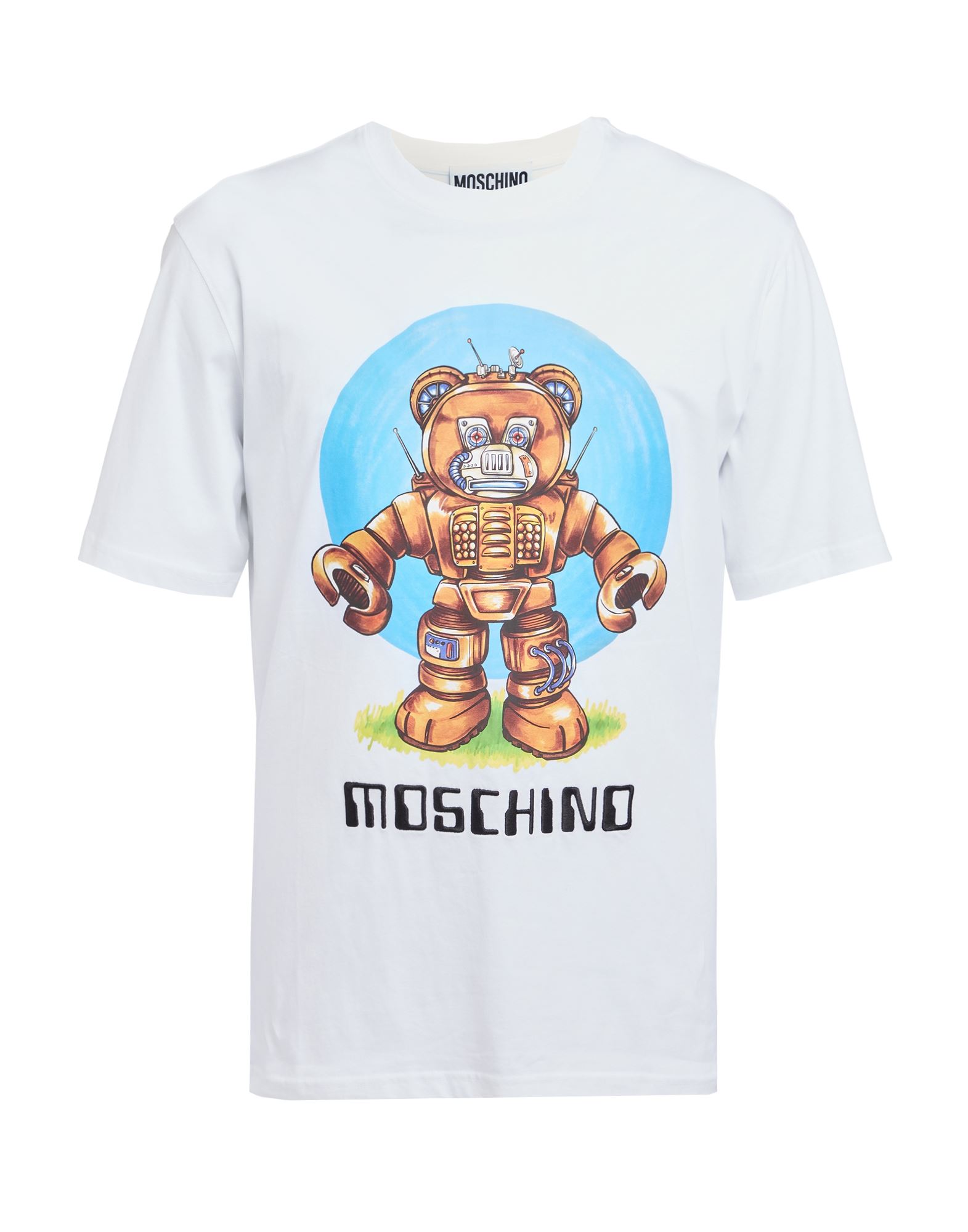 MOSCHINO T-shirts Herren Weiß von MOSCHINO
