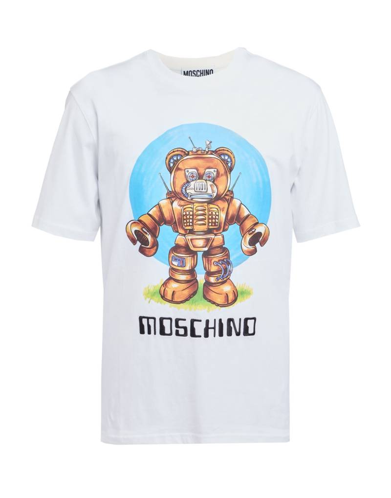 MOSCHINO T-shirts Herren Weiß von MOSCHINO