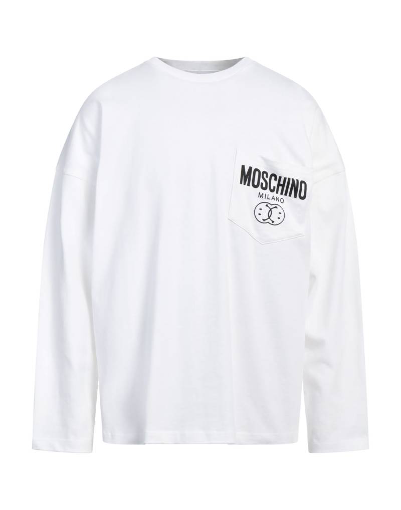 MOSCHINO T-shirts Herren Weiß von MOSCHINO