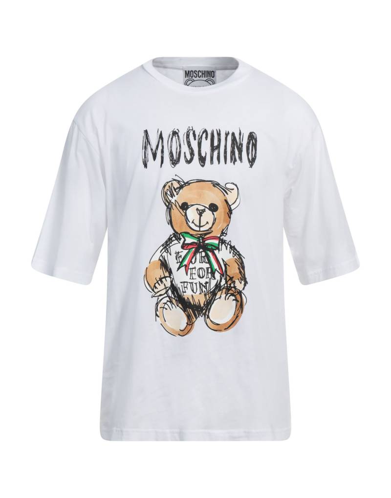 MOSCHINO T-shirts Herren Weiß von MOSCHINO