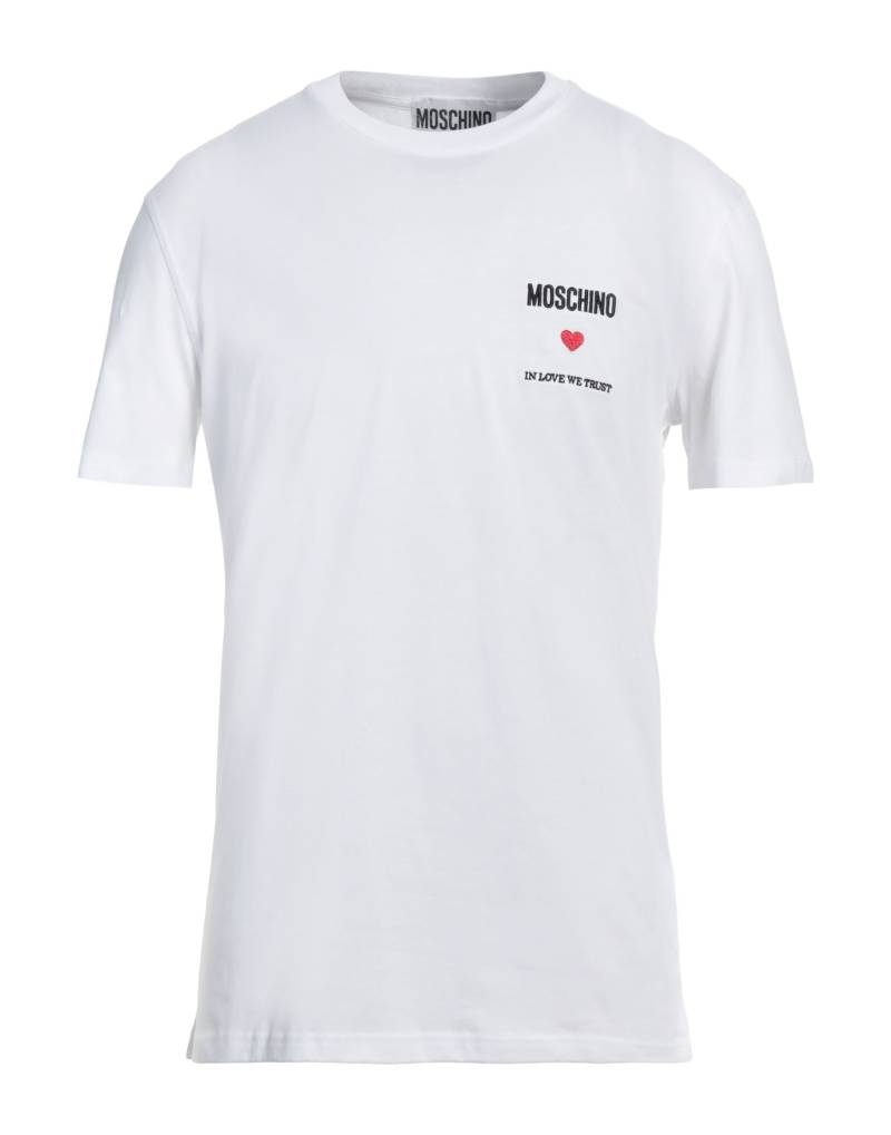 MOSCHINO T-shirts Herren Weiß von MOSCHINO