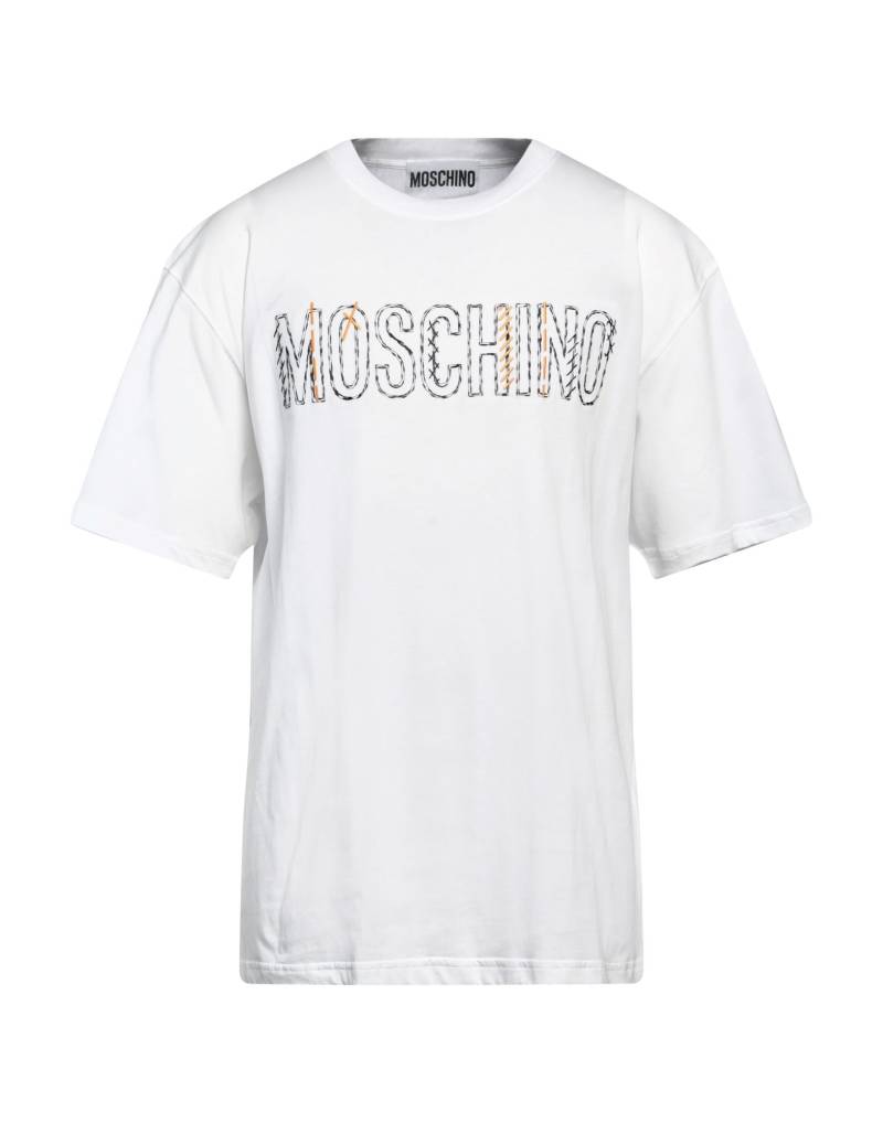 MOSCHINO T-shirts Herren Weiß von MOSCHINO