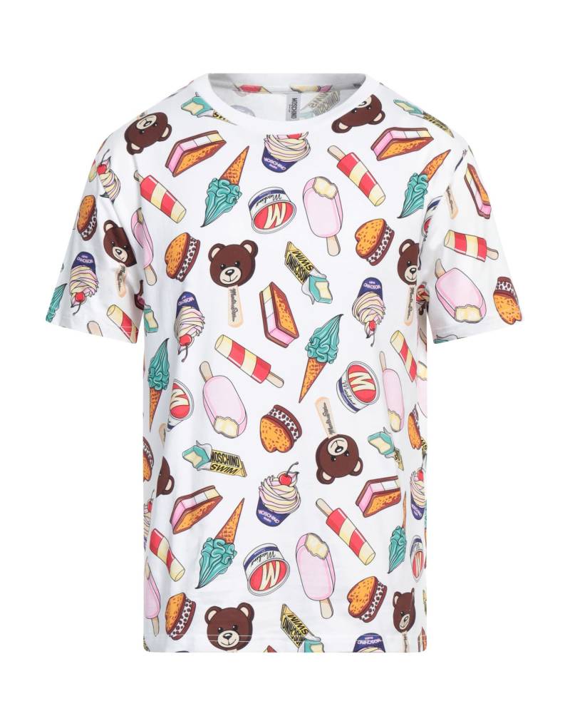 MOSCHINO T-shirts Herren Weiß von MOSCHINO