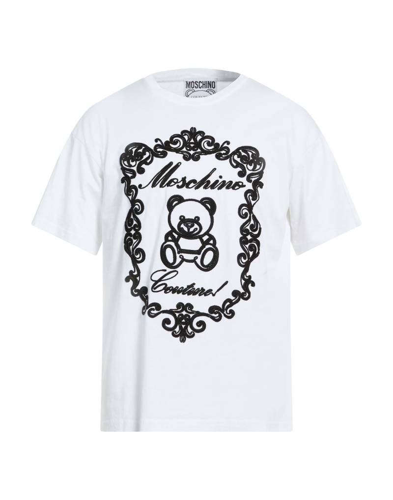 MOSCHINO T-shirts Herren Weiß von MOSCHINO