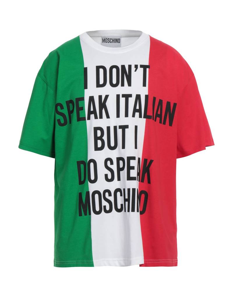 MOSCHINO T-shirts Herren Weiß von MOSCHINO