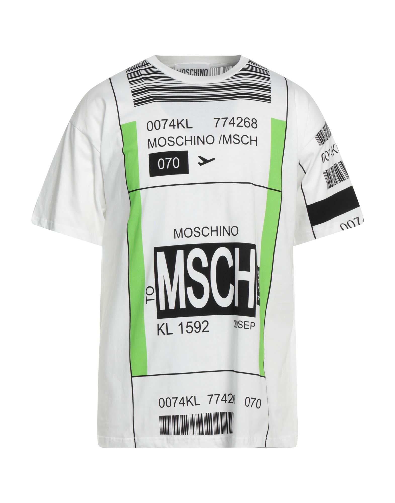 MOSCHINO T-shirts Herren Weiß von MOSCHINO