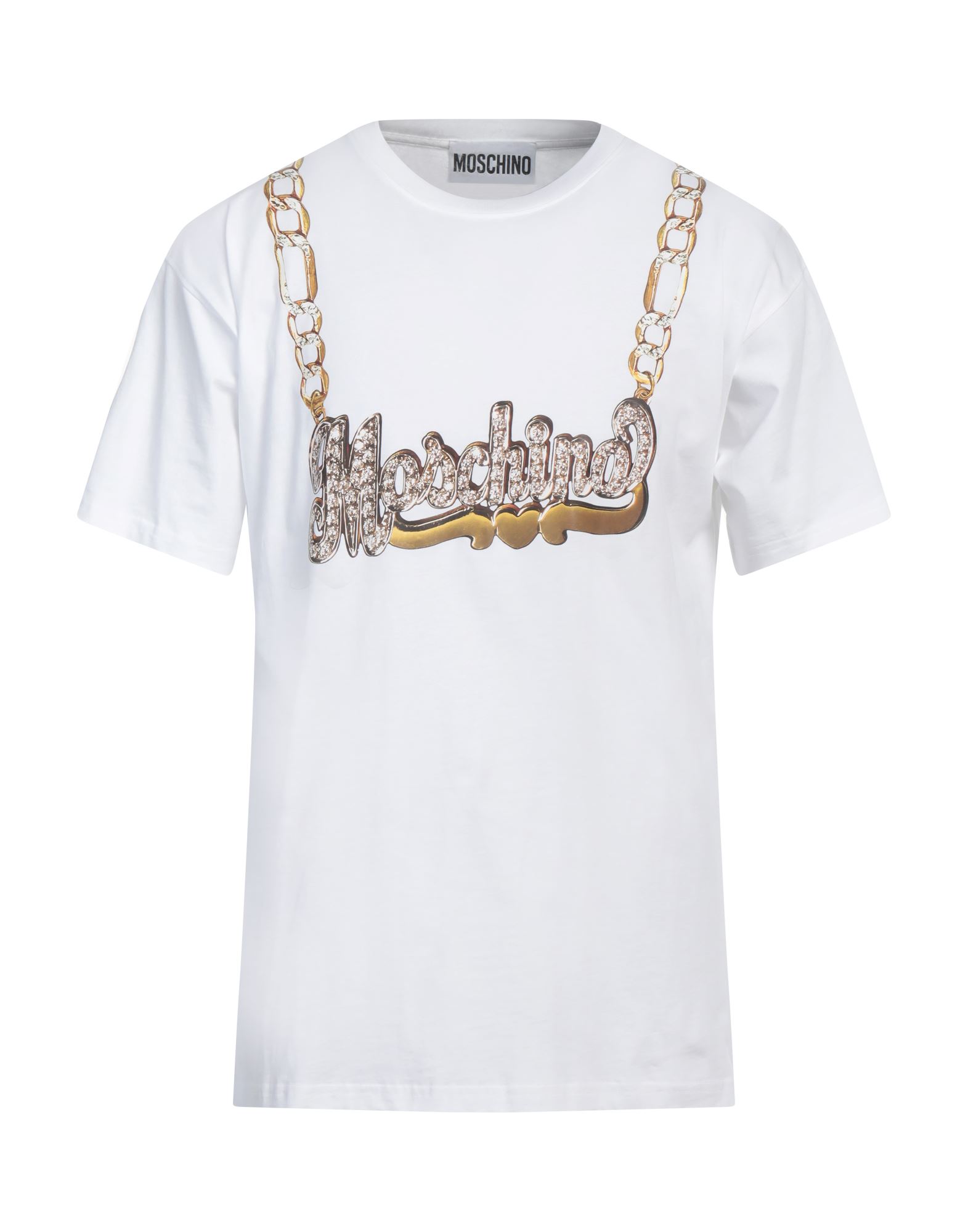 MOSCHINO T-shirts Herren Weiß von MOSCHINO