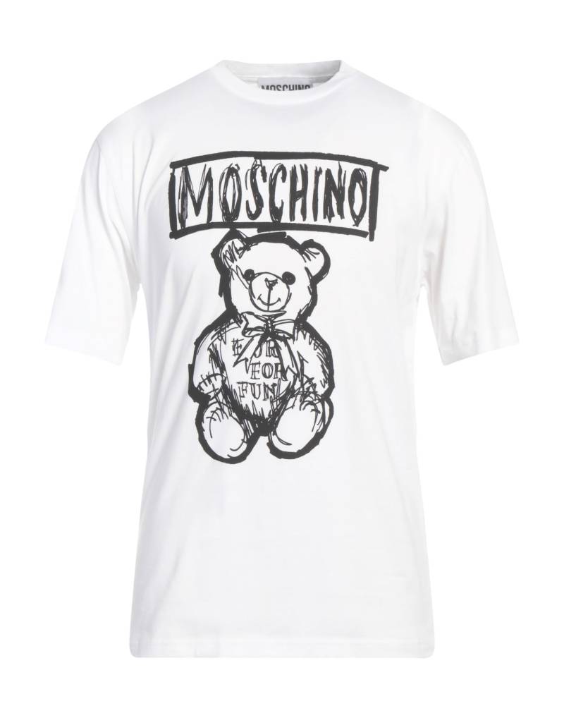 MOSCHINO T-shirts Herren Weiß von MOSCHINO