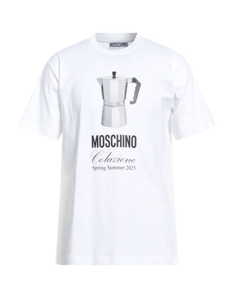 MOSCHINO T-shirts Herren Weiß von MOSCHINO