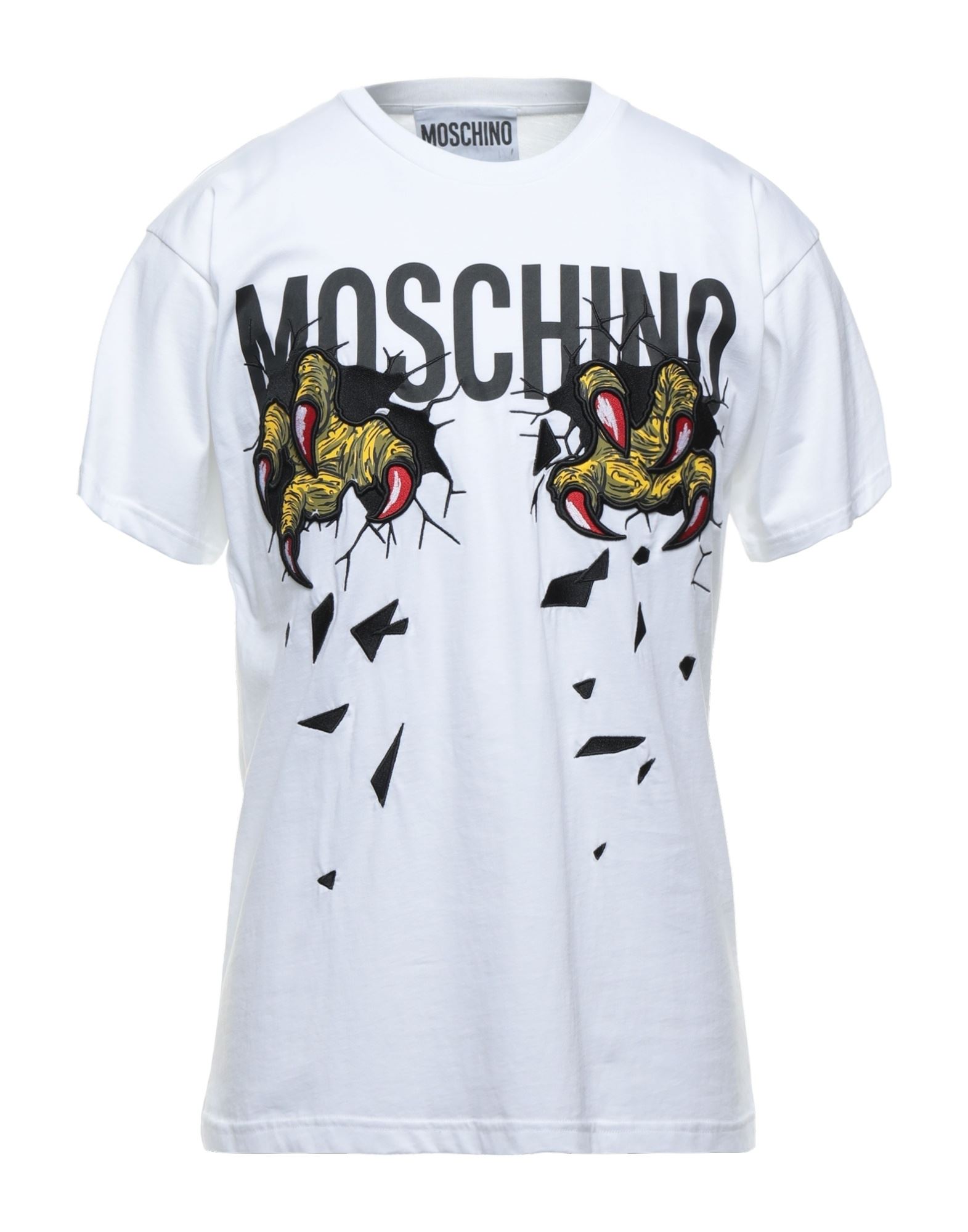 MOSCHINO T-shirts Herren Weiß von MOSCHINO