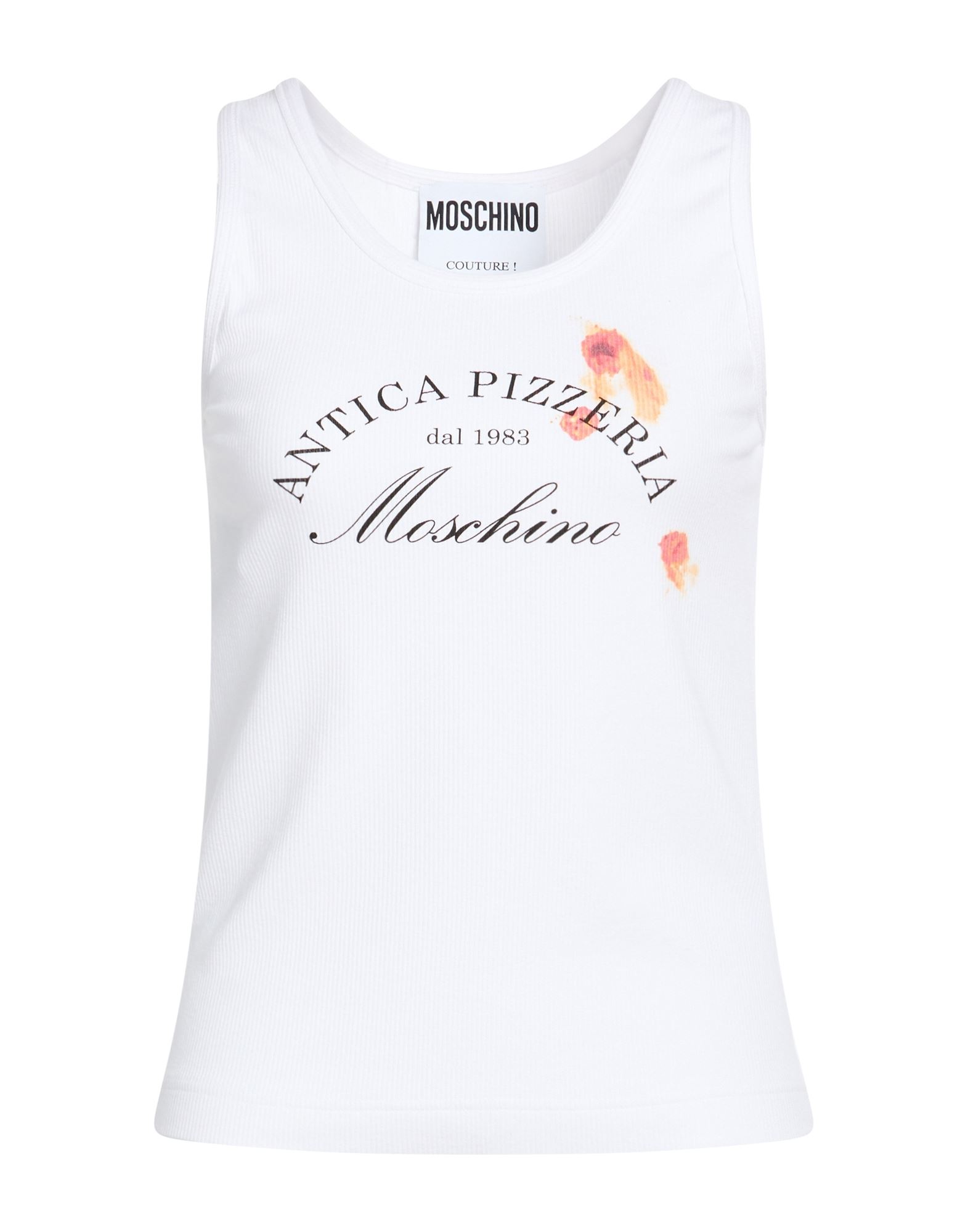 MOSCHINO Tank Top Damen Weiß von MOSCHINO