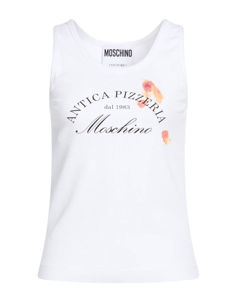 MOSCHINO Tank Top Damen Weiß von MOSCHINO