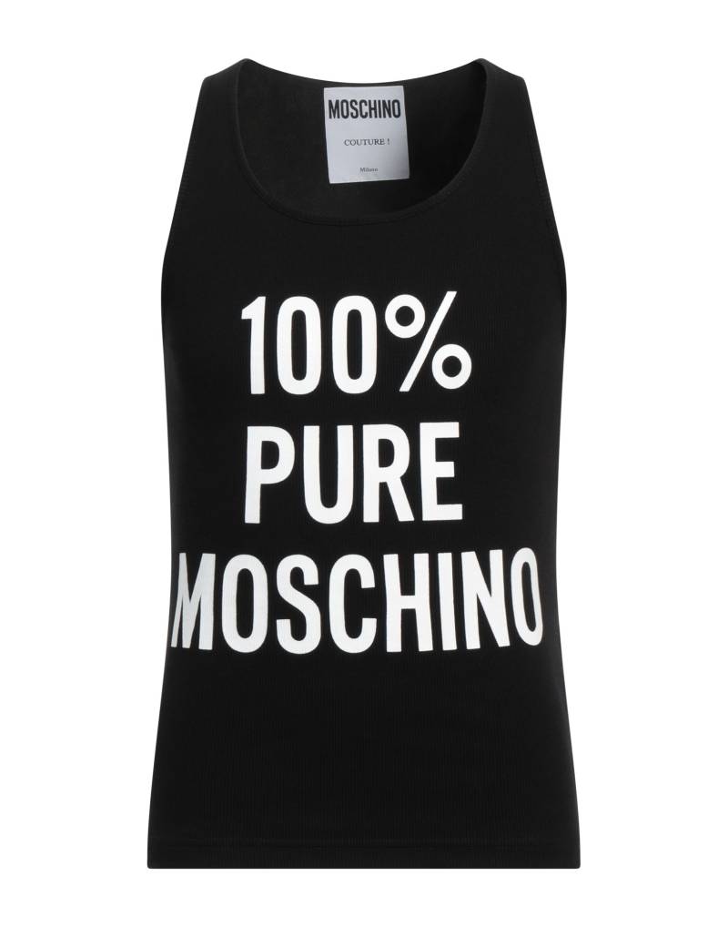 MOSCHINO Tank Top Herren Schwarz von MOSCHINO