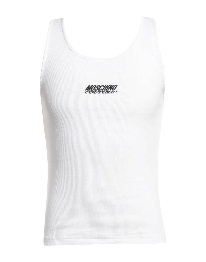 MOSCHINO Tank Top Herren Weiß von MOSCHINO