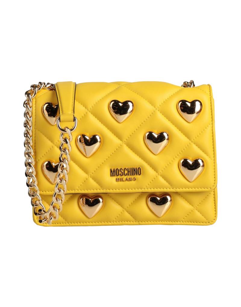 MOSCHINO Umhängetasche Damen Gelb von MOSCHINO