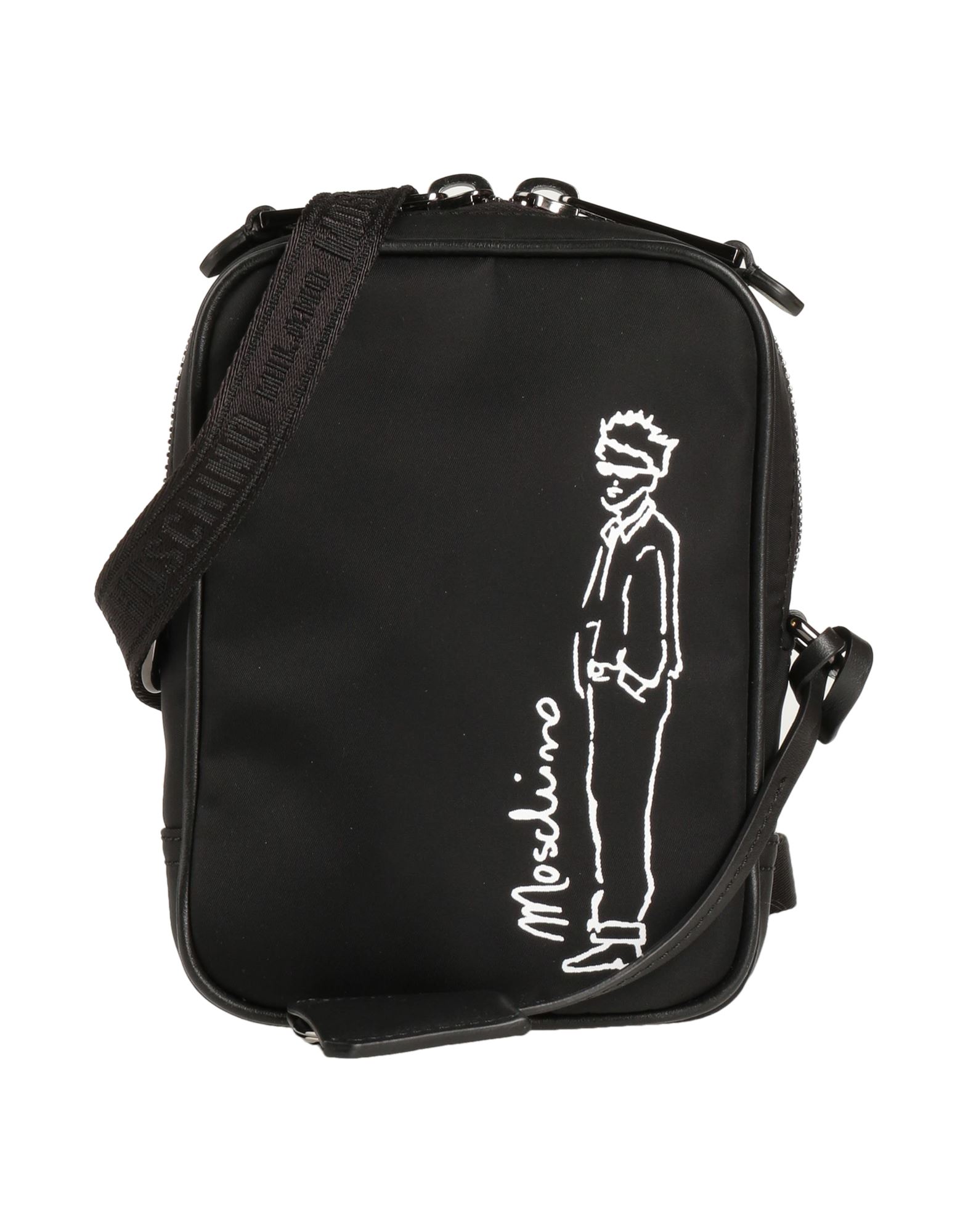 MOSCHINO Umhängetasche Herren Schwarz von MOSCHINO