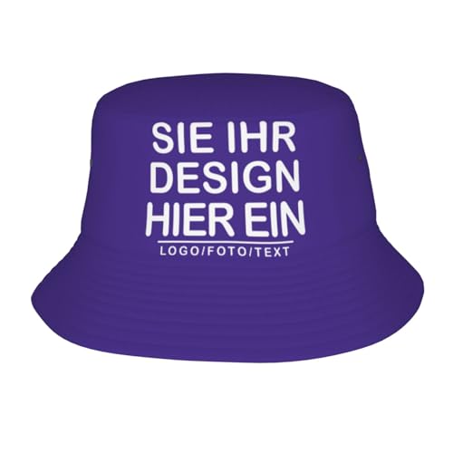 MOSGDBV Fischerhut personalisiert für Damen –Bucket hat personalisierte Selbst gestalten Sonnenhut Sie Ihr eigenes Design mit Text, Bild oder Logo – Perfekt für Outdoor und Reisen von MOSGDBV