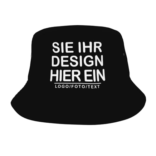 MOSGDBV Fischerhut personalisiert für Damen –Bucket hat personalisierte Selbst gestalten Sonnenhut Sie Ihr eigenes Design mit Text, Bild oder Logo – Perfekt für Outdoor und Reisen von MOSGDBV