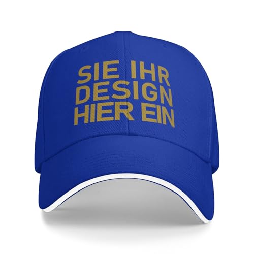 MOSGDBV Großhandel personalisierte Kappe,personalisiert Basecap,fügen Sie Ihren Text/Ihr Logo/Ihr Bild hinzu Cap,gestalten Sie Ihr eigenes Design,personalisierte Trucker-Kappe für Männer und Frauen von MOSGDBV