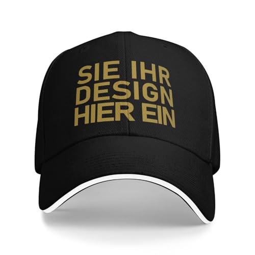 MOSGDBV Großhandel personalisierte Kappe,personalisiert Basecap,fügen Sie Ihren Text/Ihr Logo/Ihr Bild hinzu Cap,gestalten Sie Ihr eigenes Design,personalisierte Trucker-Kappe für Männer und Frauen von MOSGDBV