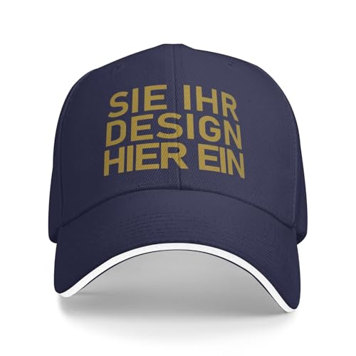 MOSGDBV Großhandel personalisierte Kappe,personalisiert Basecap,fügen Sie Ihren Text/Ihr Logo/Ihr Bild hinzu Cap,gestalten Sie Ihr eigenes Design,personalisierte Trucker-Kappe für Männer und Frauen von MOSGDBV