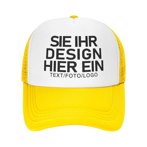 MOSGDBV Personalisierte Cap für Männer und Frauen, personalisierte Kappe, personalisiert Basecap gestalten Sie Ihr eigenes Foto, Ihren Text, Ihr Logo, verstellbare Unisex-Kappe von MOSGDBV