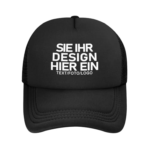 MOSGDBV Personalisierte Cap für Männer und Frauen, personalisierte Kappe, personalisiert Basecap gestalten Sie Ihr eigenes Foto, Ihren Text, Ihr Logo, verstellbare Unisex-Kappe von MOSGDBV