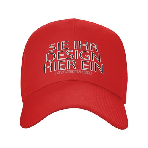 MOSGDBV Personalisierte Kappen für Männer und Frauen,personalisiert Cap Großhandel Basecap, personalisierte Trucker-Kappe, gestalten Sie Ihr eigenes Logo, Ihren Text, Ihr Bild zu Großhandelspreisen von MOSGDBV