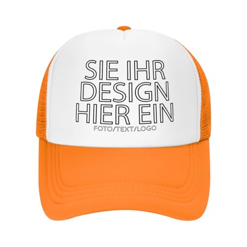 MOSGDBV Personalisierte Kappen für Männer und Frauen,personalisiert Cap Großhandel Basecap, personalisierte Trucker-Kappe, gestalten Sie Ihr eigenes Logo, Ihren Text, Ihr Bild zu Großhandelspreisen von MOSGDBV