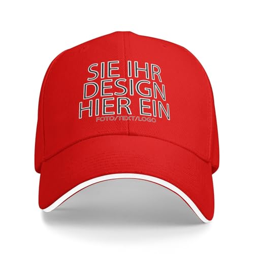 MOSGDBV Personalisierte Kappen für Männer und Frauen,personalisiert Cap Großhandel Basecap, personalisierte Trucker-Kappe, gestalten Sie Ihr eigenes Logo, Ihren Text, Ihr Bild zu Großhandelspreisen von MOSGDBV