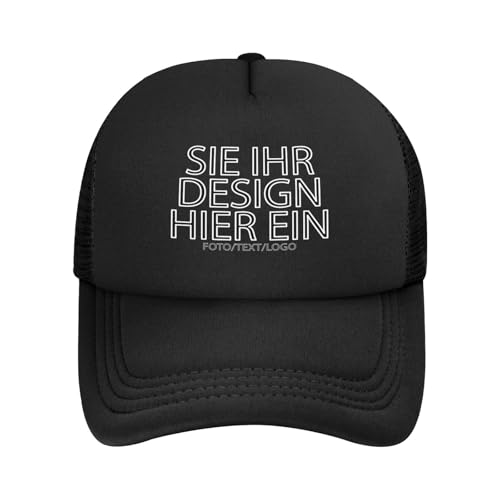 MOSGDBV Personalisierte Kappen für Männer und Frauen,personalisiert Cap Großhandel Basecap, personalisierte Trucker-Kappe, gestalten Sie Ihr eigenes Logo, Ihren Text, Ihr Bild zu Großhandelspreisen von MOSGDBV