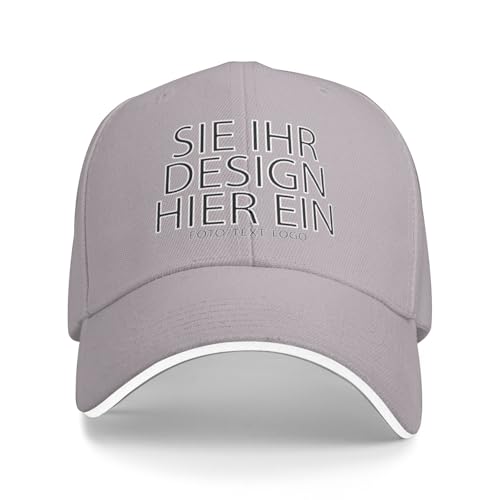 MOSGDBV Personalisierte Kappen für Männer und Frauen,personalisiert Cap Großhandel Basecap, personalisierte Trucker-Kappe, gestalten Sie Ihr eigenes Logo, Ihren Text, Ihr Bild zu Großhandelspreisen von MOSGDBV