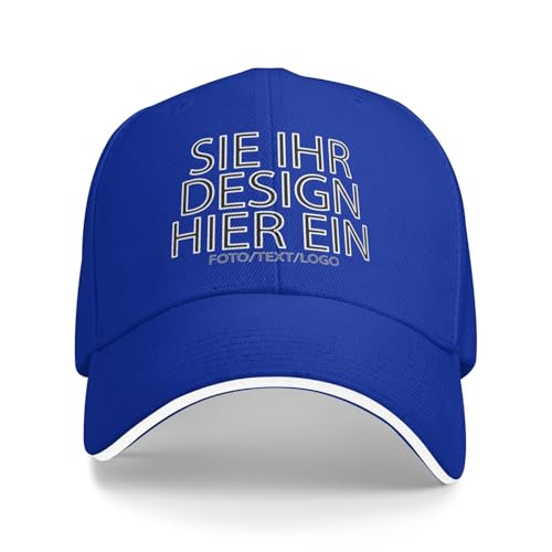 MOSGDBV Personalisierte Kappen für Männer und Frauen,personalisiert Cap Großhandel Basecap, personalisierte Trucker-Kappe, gestalten Sie Ihr eigenes Logo, Ihren Text, Ihr Bild zu Großhandelspreisen von MOSGDBV