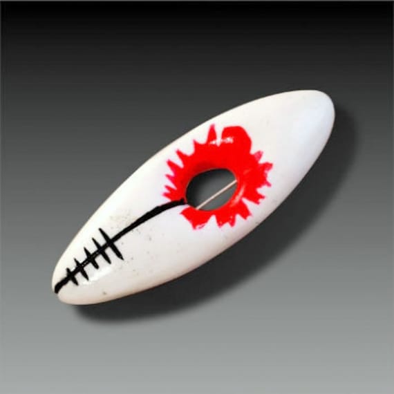 Verrückte Rose Brosche von MOSHIKOART