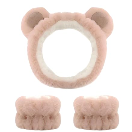 6Er Pack Abschmink Haarband & Handgelenk Waschband Set-Saugfähiges Make-up Stirnband für Gesichtswaschen,Yoga,Sport-Komfortables Sommer Must-Have für Damen und Mädchen von MOSNOW