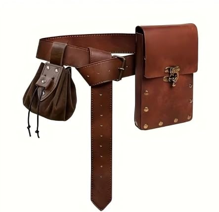 MOSNOW 3Pcs Mittelalter Gürtel Set für Damen,Steampunk Accessoires-Perfektes Set mit Abnehmbarem Gürtel,Ideal für Renaissance Festivals,Cosplay & Täglichen Gebrauch-Romantisches Geschenk MOSNOW 3Pcs Mittelalter Gürtel Set für Damen,Steampunk Accessoires-Perfektes Set mit Abnehmbarem Gürtel,Ideal für Renaissance Festivals,Cosplay & Täglichen Gebrauch-Romantisches Geschenk von MOSNOW