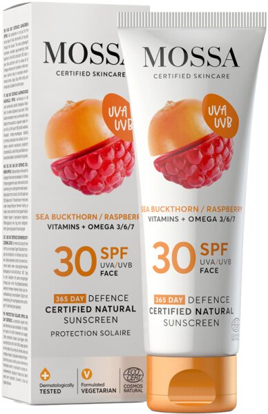 MOSSA 365 DAYS DEFENCE Certified Natural Sunscreen LSF 30 50ml von MOSSA