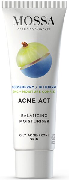 MOSSA ACNE ACT Balancing Moisturiser 50ml von MOSSA