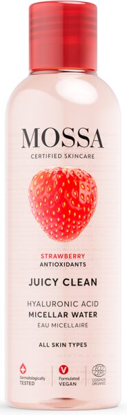 MOSSA JUICY CLEAN Hyaluronic Acid Micellar Water 200ml von MOSSA