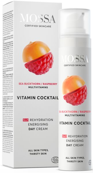 MOSSA VITAMIN COCKTAIL 5in1 Rehydration Energising Day Cream 50ml von MOSSA