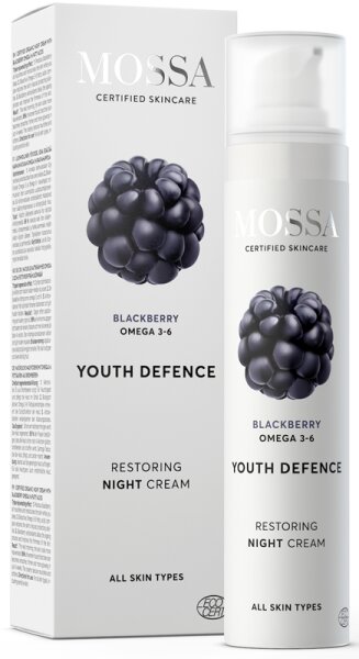 MOSSA YOUTH DEFENCE Restoring night cream 50ml von MOSSA