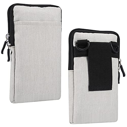 Gürteltasche Handy Damen, Handy Umhängetasche mit Schultergurt, 6.9" Reißverschluss Multifunktional Camping Wandern Outdoor Handy Beutel Bügel Holster Einstellbar Schultertasche Hüfttasche Bauchtasche von MOTALER