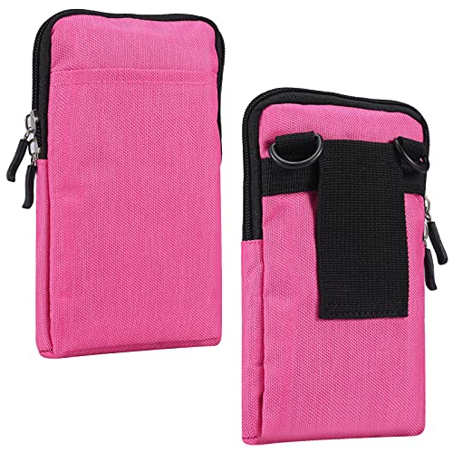 Handy Schultertasche mit Geldbörse Herren, Handytasche Umhängetasche Kleine Handy Beutel Bügel Hüfttaschen Gürteltasche Crossbody Tasche mit Karabinerhaken Gürtelschlaufe für Alle Handy unter 6.9 Zoll von MOTALER