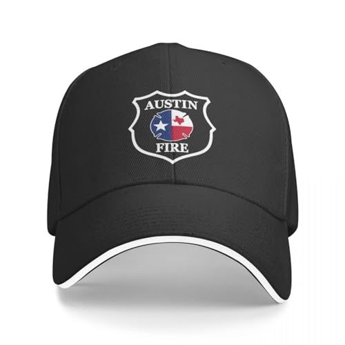 MotHaF Basecap Austin Fire Logo 9-1-1: Lone Star Baseballkappe Westernhüte Herren Hut Damen von MOTHAF