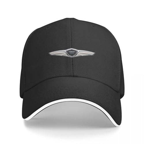 MotHaF Basecap Genesis.car Logo Baseballkappe Golfhut Golfhut Herrenkappe für Damen Herren von MOTHAF