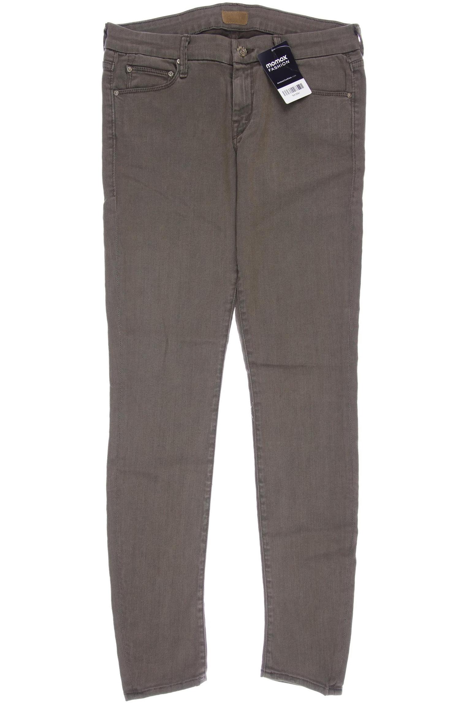 Mother Damen Jeans, grün, Gr. 40 von MOTHER