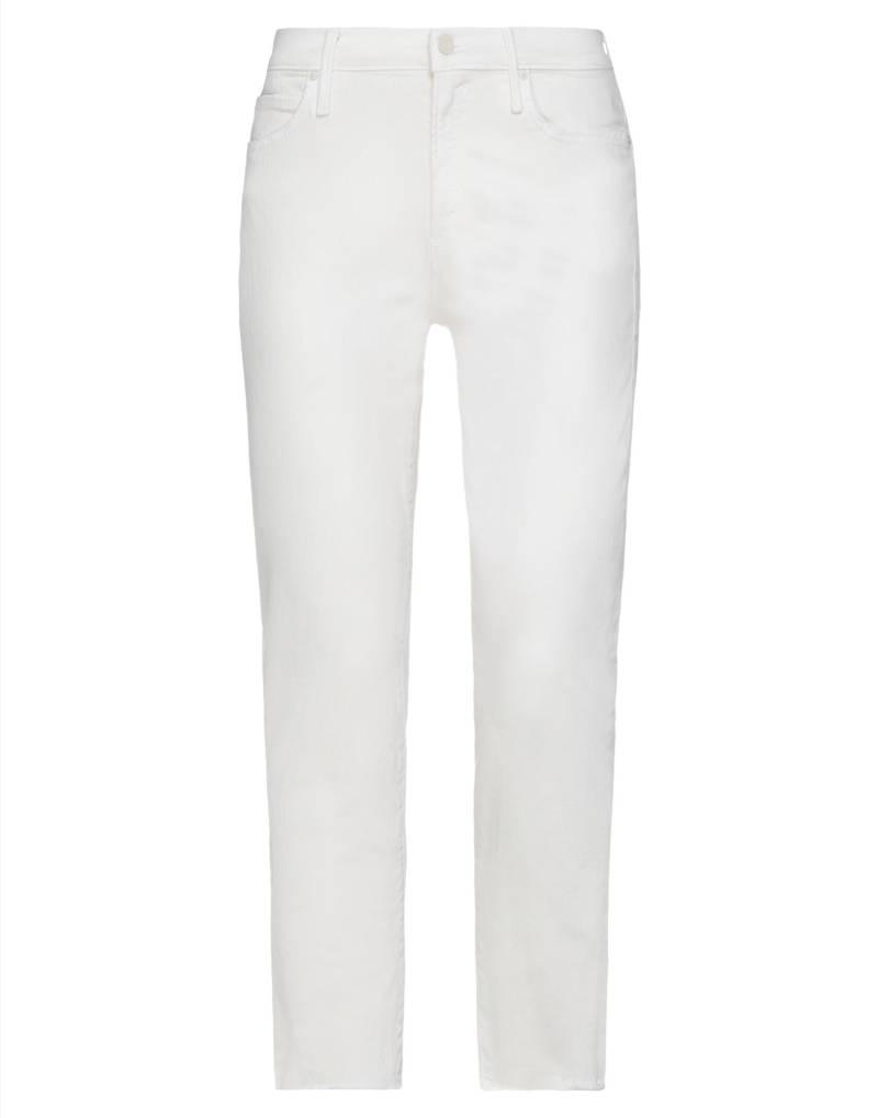 MOTHER Jeanshose Damen Elfenbein von MOTHER