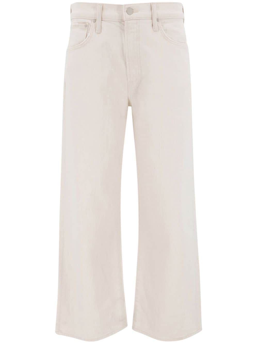 MOTHER The Dodger Cropped-Jeans - Nude von MOTHER